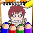 Anime Coloring Book-icoon