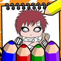 Anime Coloring Book