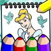 Cinderella Coloring Book icon