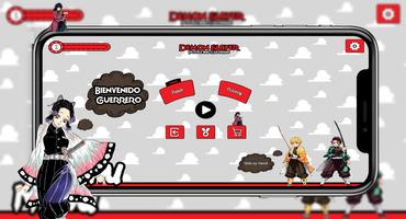 Libro Colorear Demon Slayer Poster