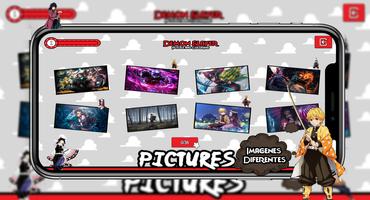 Libro Colorear Demon Slayer captura de pantalla 1