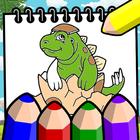 Dinosaur Coloring biểu tượng