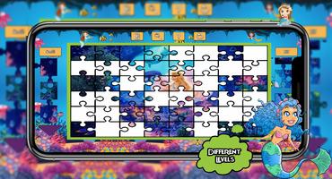 Princess Mermaid Puzzle 스크린샷 3