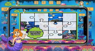 Puzzle Princesse Sirène capture d'écran 2