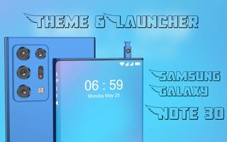 Theme for Samsung Galaxy Note 30 ultra Poster