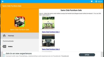 Sams Club Furniture Sale ภาพหน้าจอ 2
