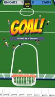 Retro Indoor Soccer Game 3D captura de pantalla 2