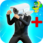 Camera Man Toilet Fight Game иконка