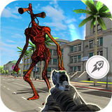 Pipe Head City Survival Game أيقونة