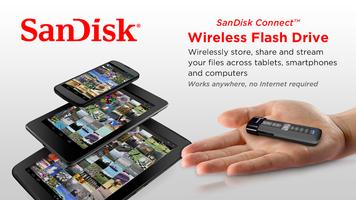 SanDisk Wireless Flash Drive ポスター