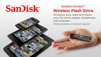 Poster SanDisk Wireless Flash Drive