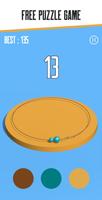 Sand rotierenden Kugeln: 3D-Puzzle-Spiel Plakat