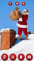 Papai Noel Em Foto - Adesivos  imagem de tela 1