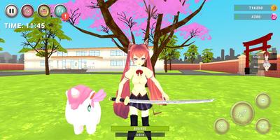 Anime High School Simulator screenshot 1