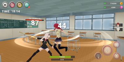 Anime High School Simulator ảnh chụp màn hình 2