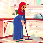 تنظيف مطبخ زينة - العاب طبخ أيقونة
