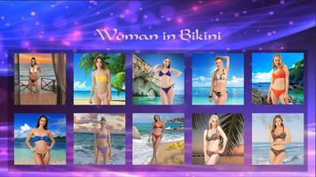 Woman in Bikini Affiche