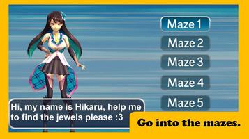Anime Games Movil Miku Maze Runner 3D World screenshot 1
