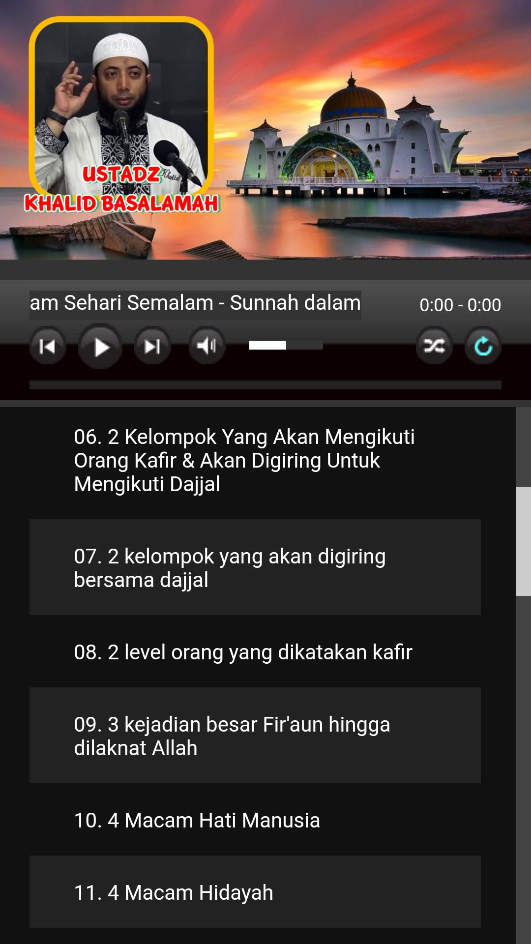 Kumpulan Ceramah Ustadz Khalid Basalamah For Android Apk Download
