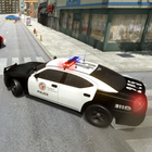 Police voiture simulateur 3d icône