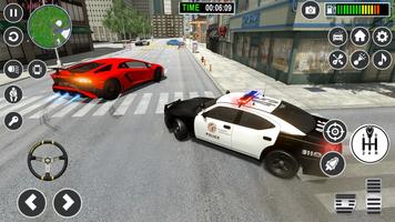 Police voiture simulateur 3d capture d'écran 1