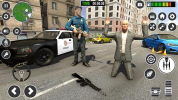 Police voiture simulateur 3d capture d'écran 2
