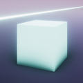 Neon Cube 3D