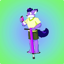 APK Wolf On Pogo Stick Adventure