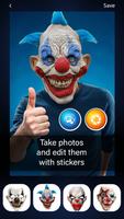 Scary Clown Mask captura de pantalla 1
