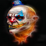 scary clown wallpaper icône