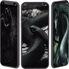 Scary Black Wallpaper APK download