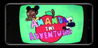 Amanda The Adventurer Game Affiche