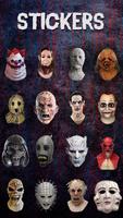 Scary Face Mask - Scary Stickers For Pictures poster