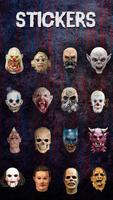 Scary Face Mask - Scary Stickers For Pictures screenshot 1