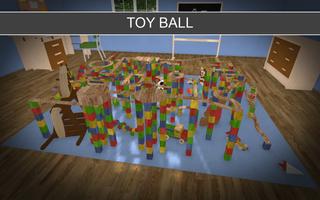 Toy Ball 3D Affiche