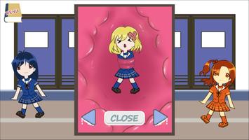 Open Closet school Girl game clue โปสเตอร์