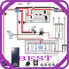 Schema Electrique Free icône