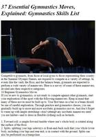 Gymnastics Moves Screenshot 1