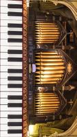 Church Organ Keyboard plakat
