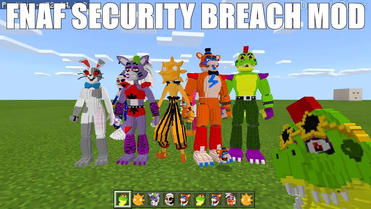 FNaF Breach Mod for MCPE for Android - Download