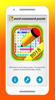 Word Search Crossword Puzzle poster
