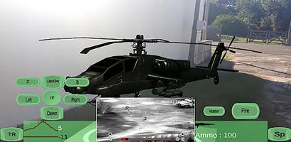 Apache Helicopter AR スクリーンショット 1