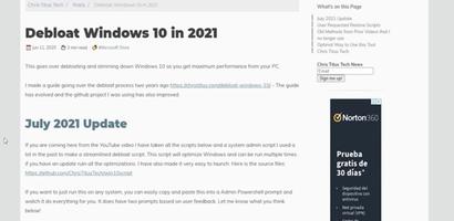 Win10 Optimizador 截圖 1
