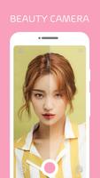 Beauty Selfie Plus - Sweet Camera, Face Stickers💖 تصوير الشاشة 1