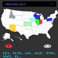 USA Map Highlighter screenshot 1