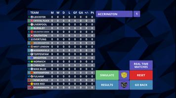English Football Sim تصوير الشاشة 3