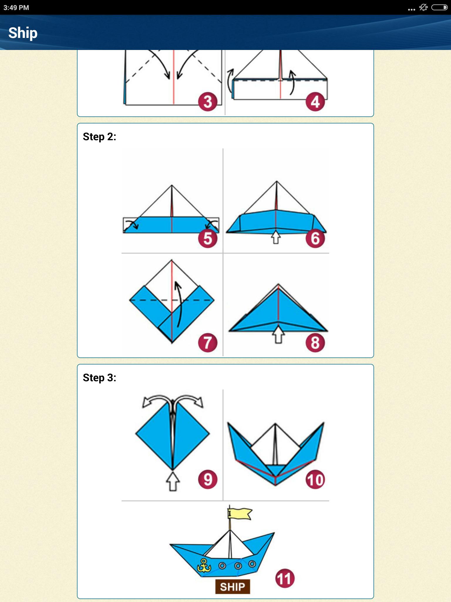 easy paper art origami designs step by step craft for graph paper art step by step