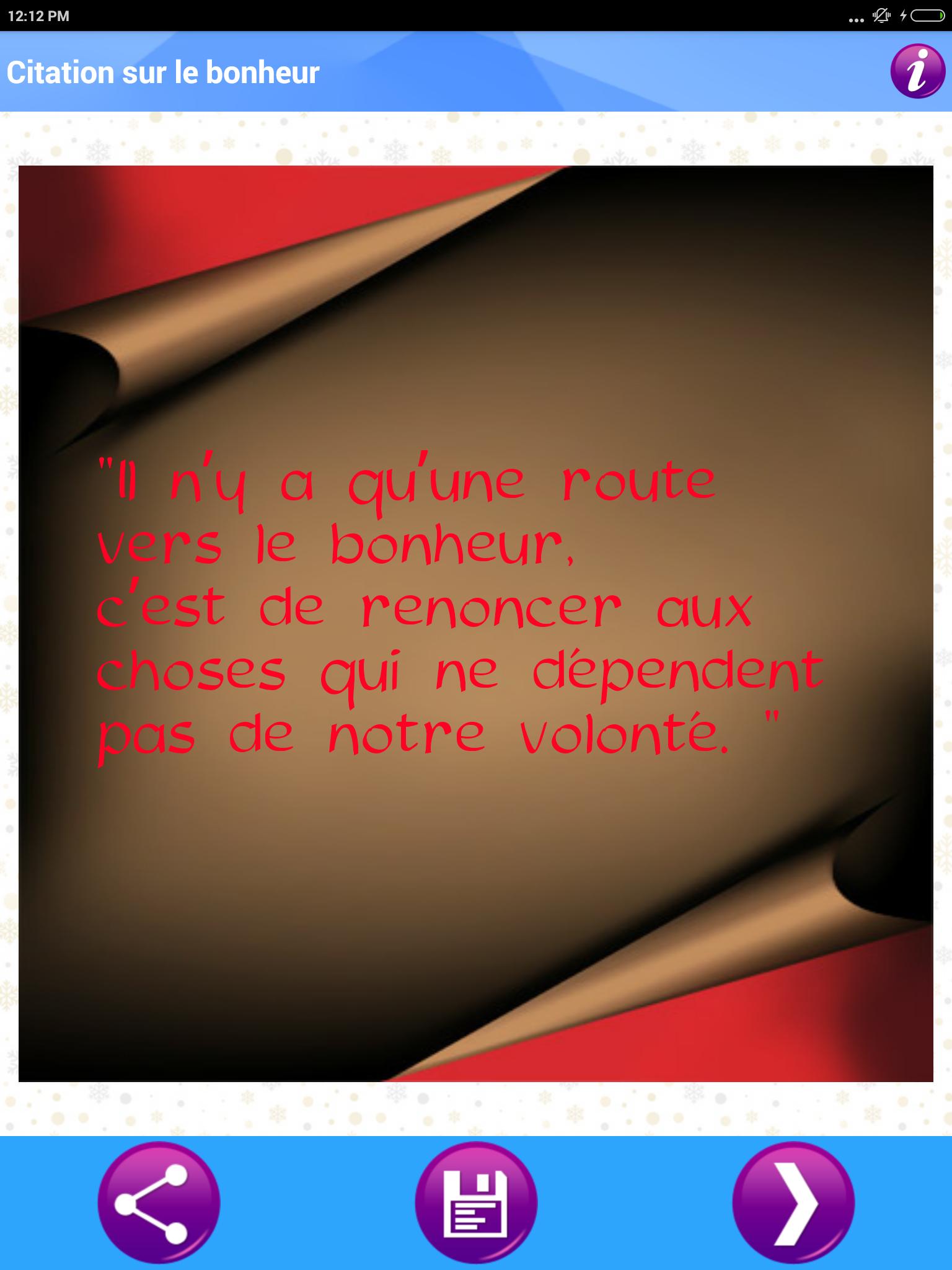 Proverbe Et Citation Le Bonheur