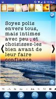 Citations sur confiance & foi الملصق