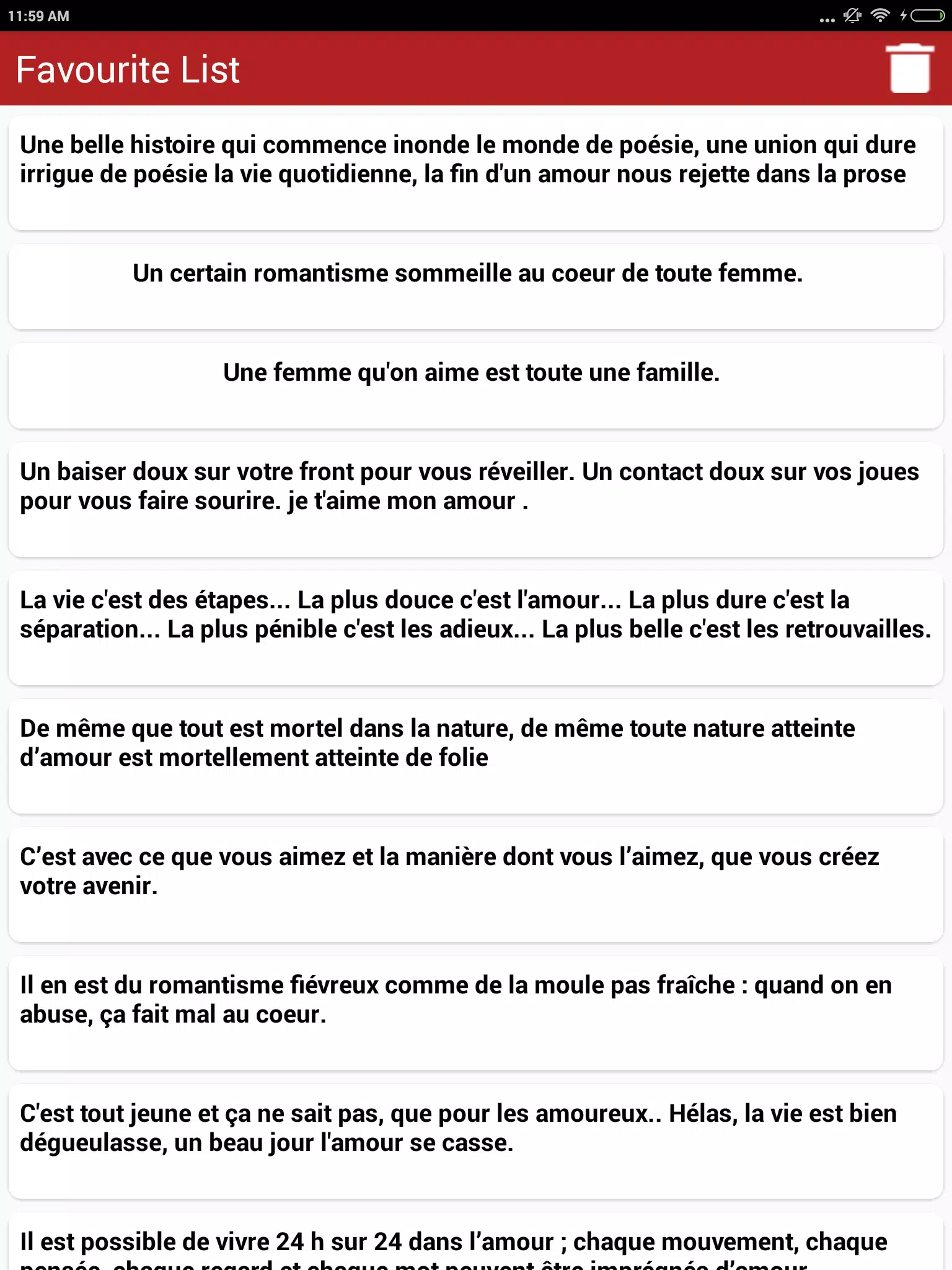 Citations Romantiques Proverbes En Francais For Android Apk Download